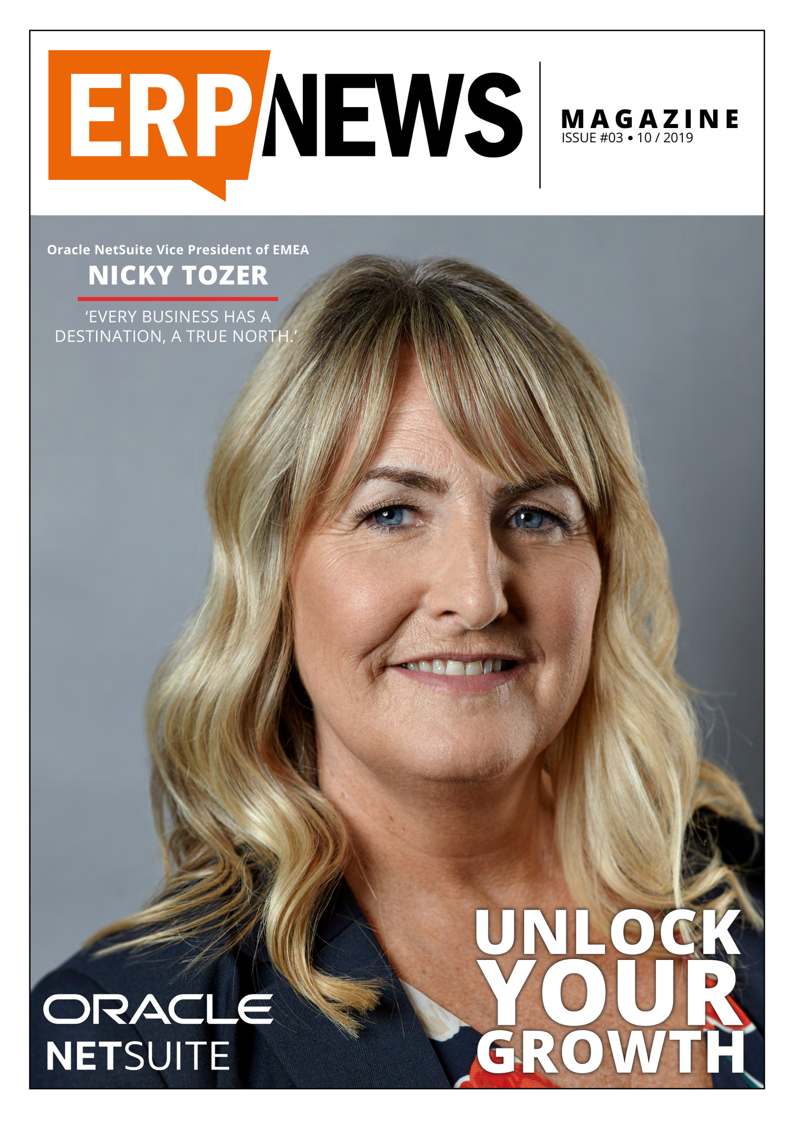 ERP News Magazine Issue 3: Unlock Your Growth cover