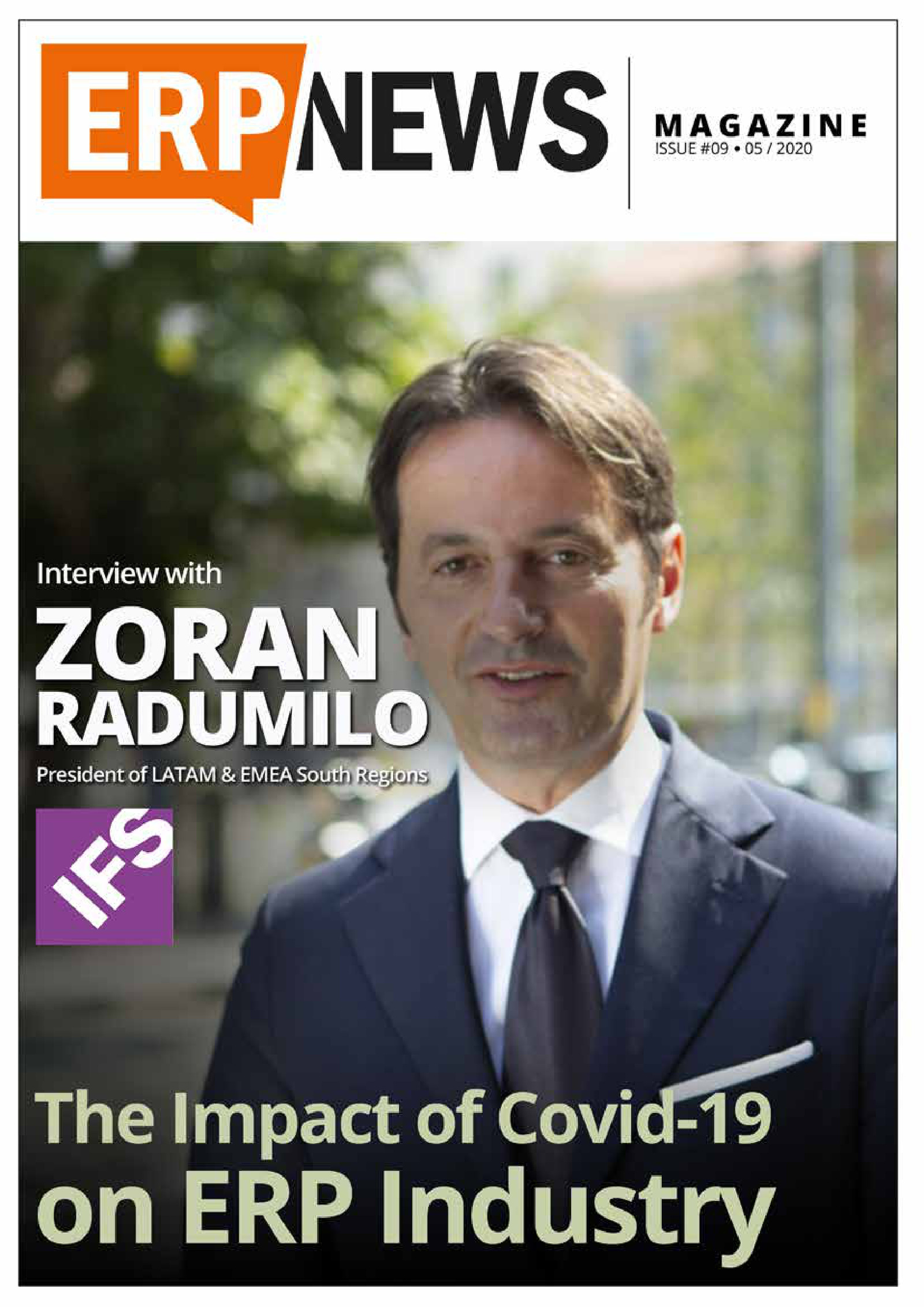 ERP News Magazine Issue 9: The Impact of COVID-19 on ERP Industry cover