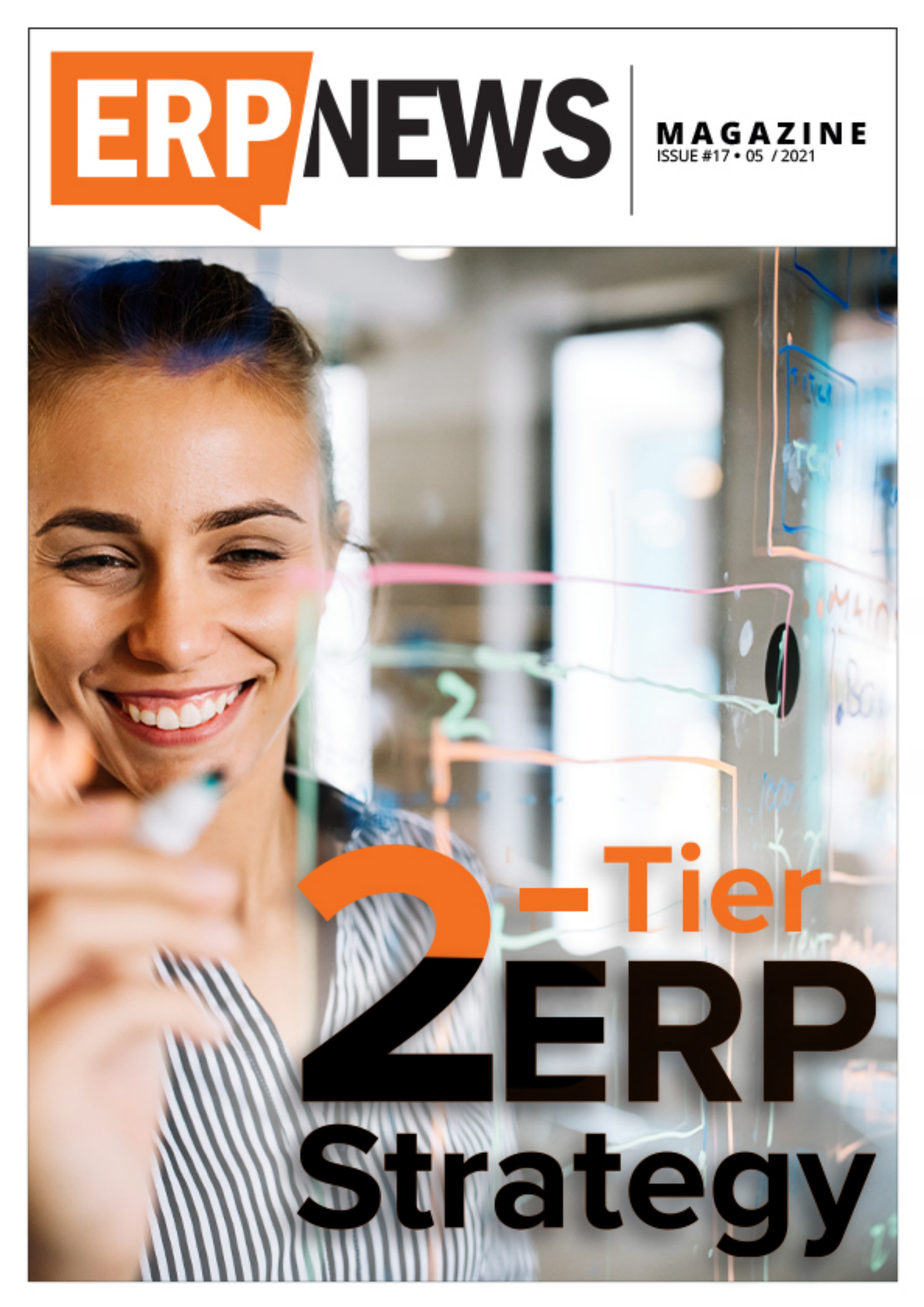 ERP News Magazine Issue 17: 2-Tier ERP Strategy cover