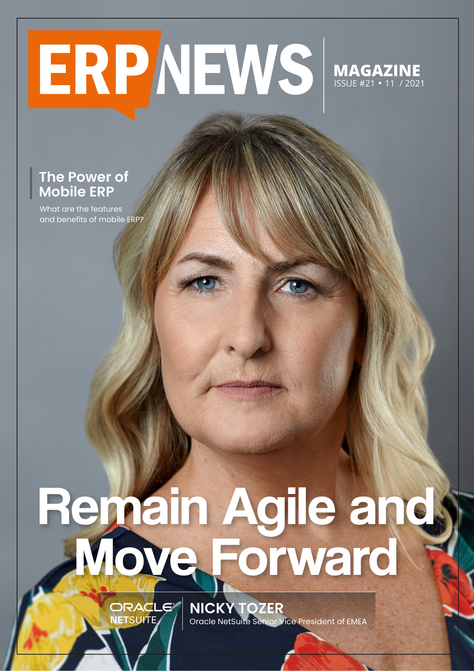 ERP News Magazine Issue 21: Remain Agile and Move Forward cover