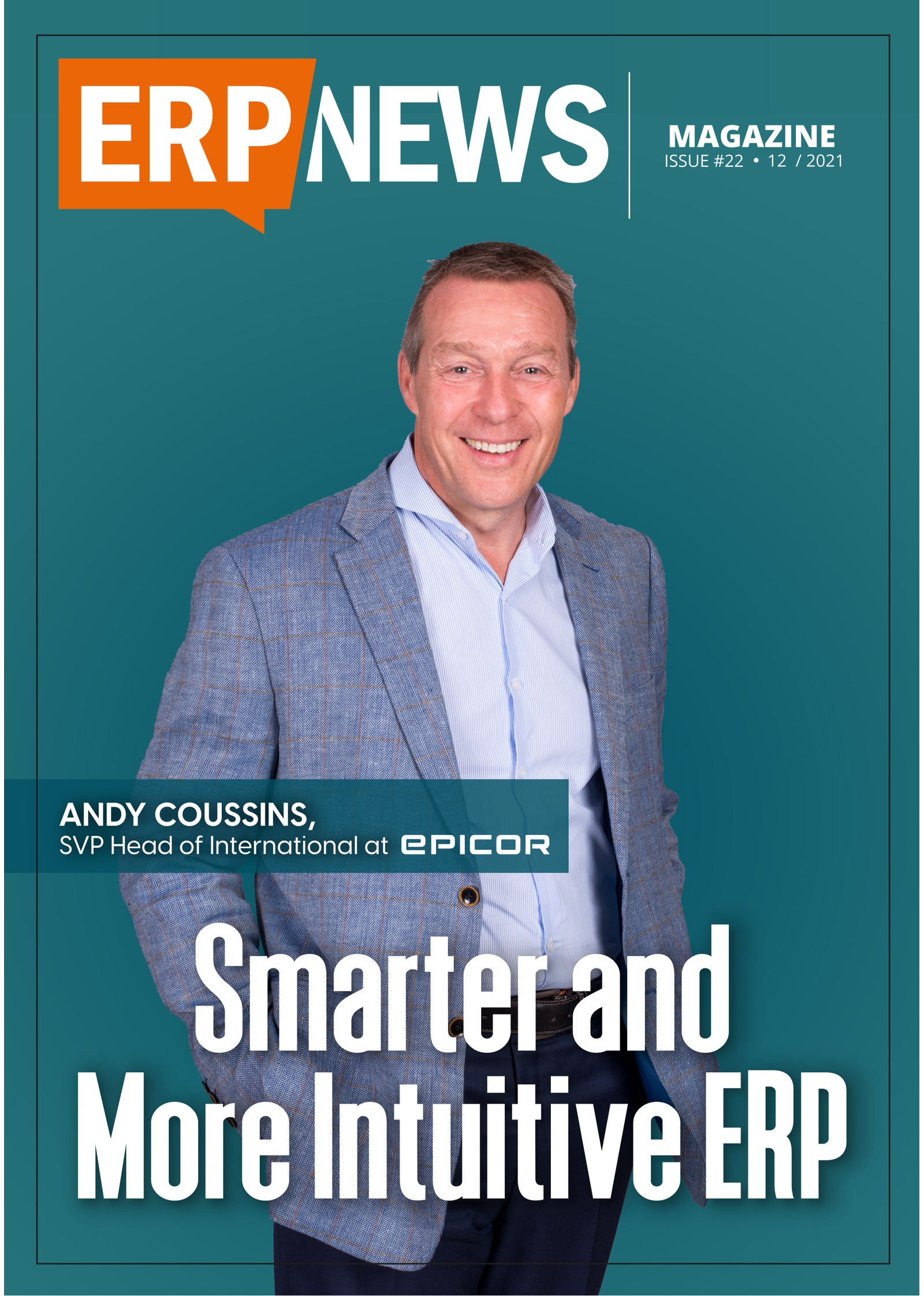 ERP News Magazine Issue 22: Smarter and More Intuitive ERP cover