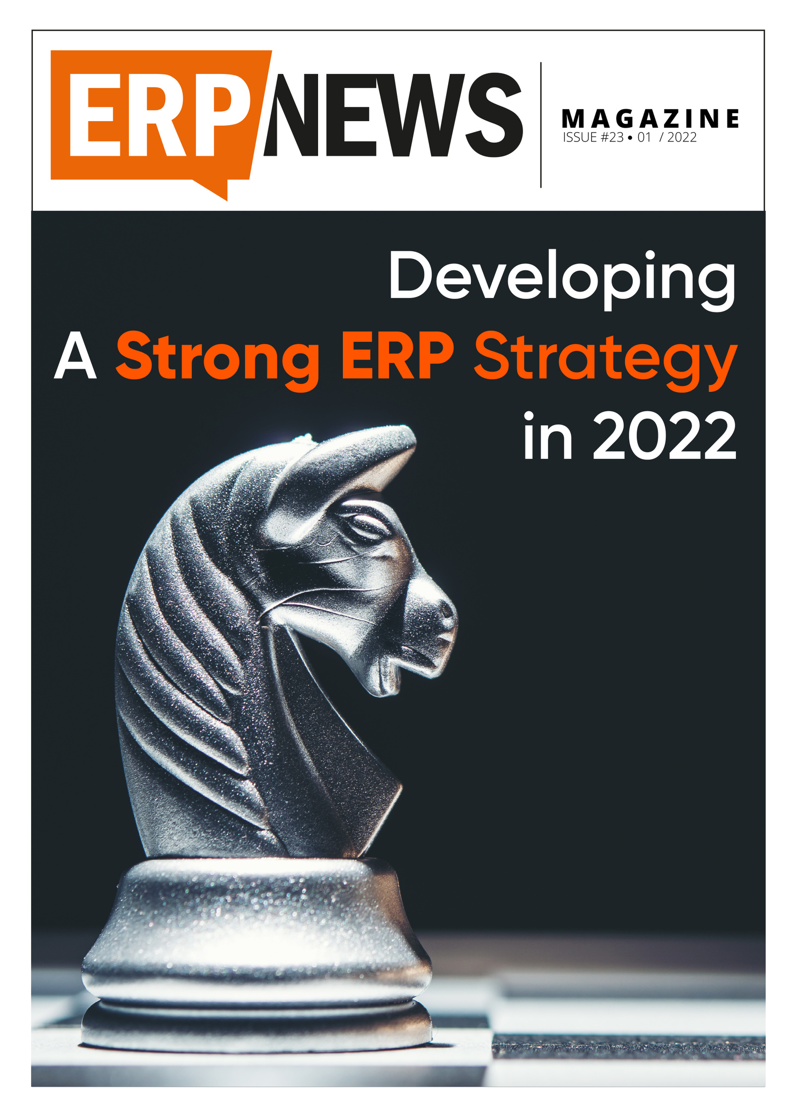 ERP News Magazine Issue 23: Developing a Strong ERP Strategy in 2022 cover
