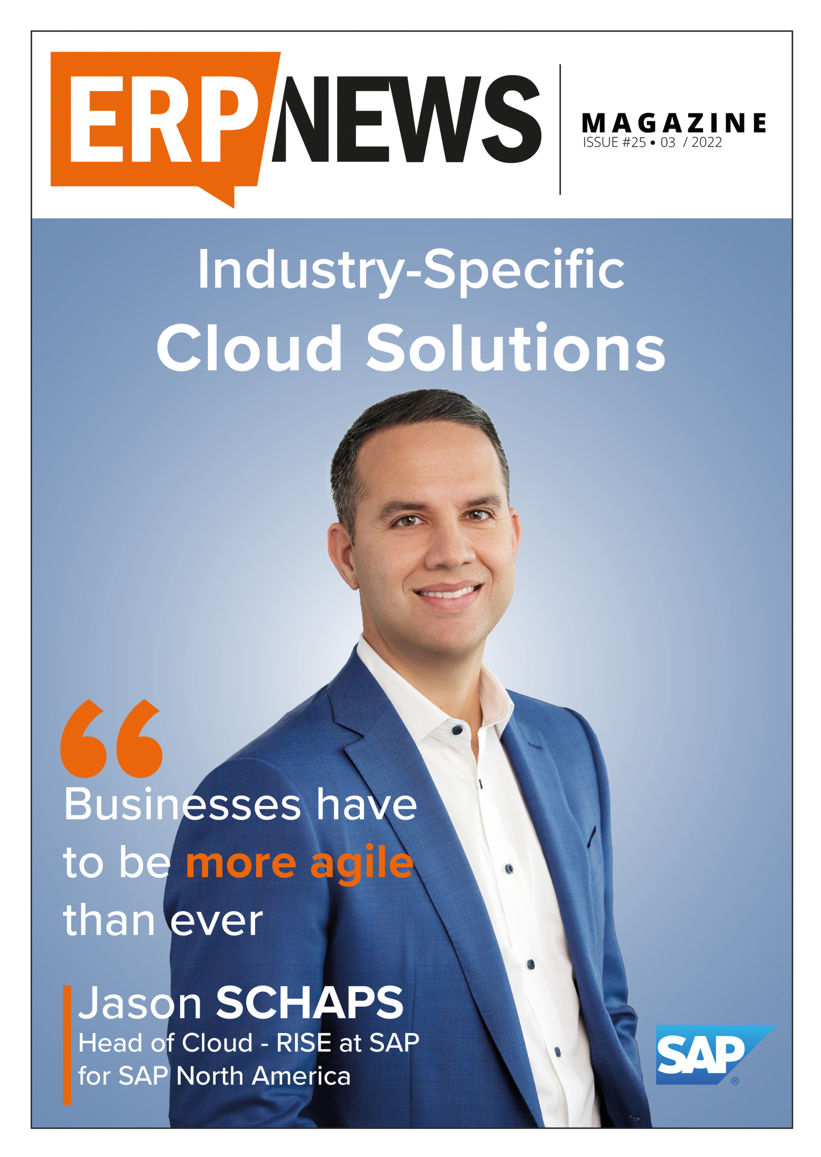 ERP News Magazine Issue 25: Industry-Specific Cloud Solutions cover