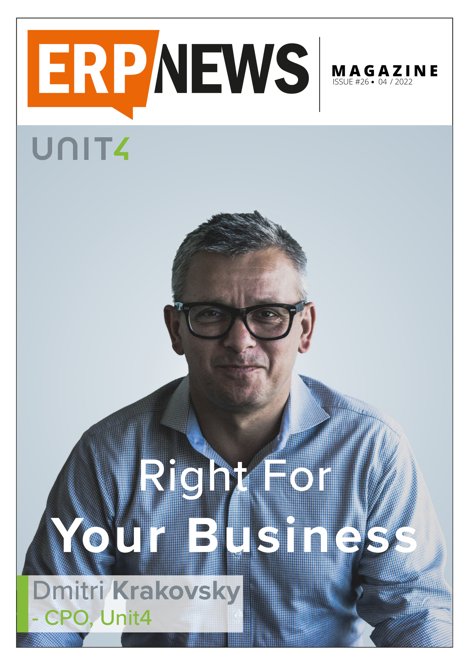 ERP News Magazine Issue 26: Right For Your Business cover