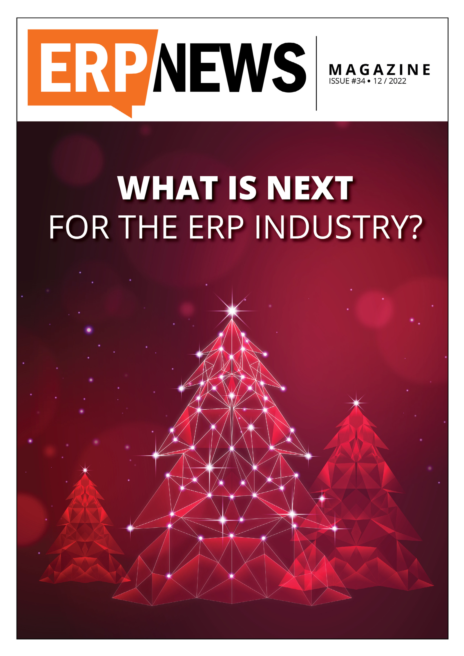 ERP News Magazine Issue 34: What Is Next for the ERP Industry? cover