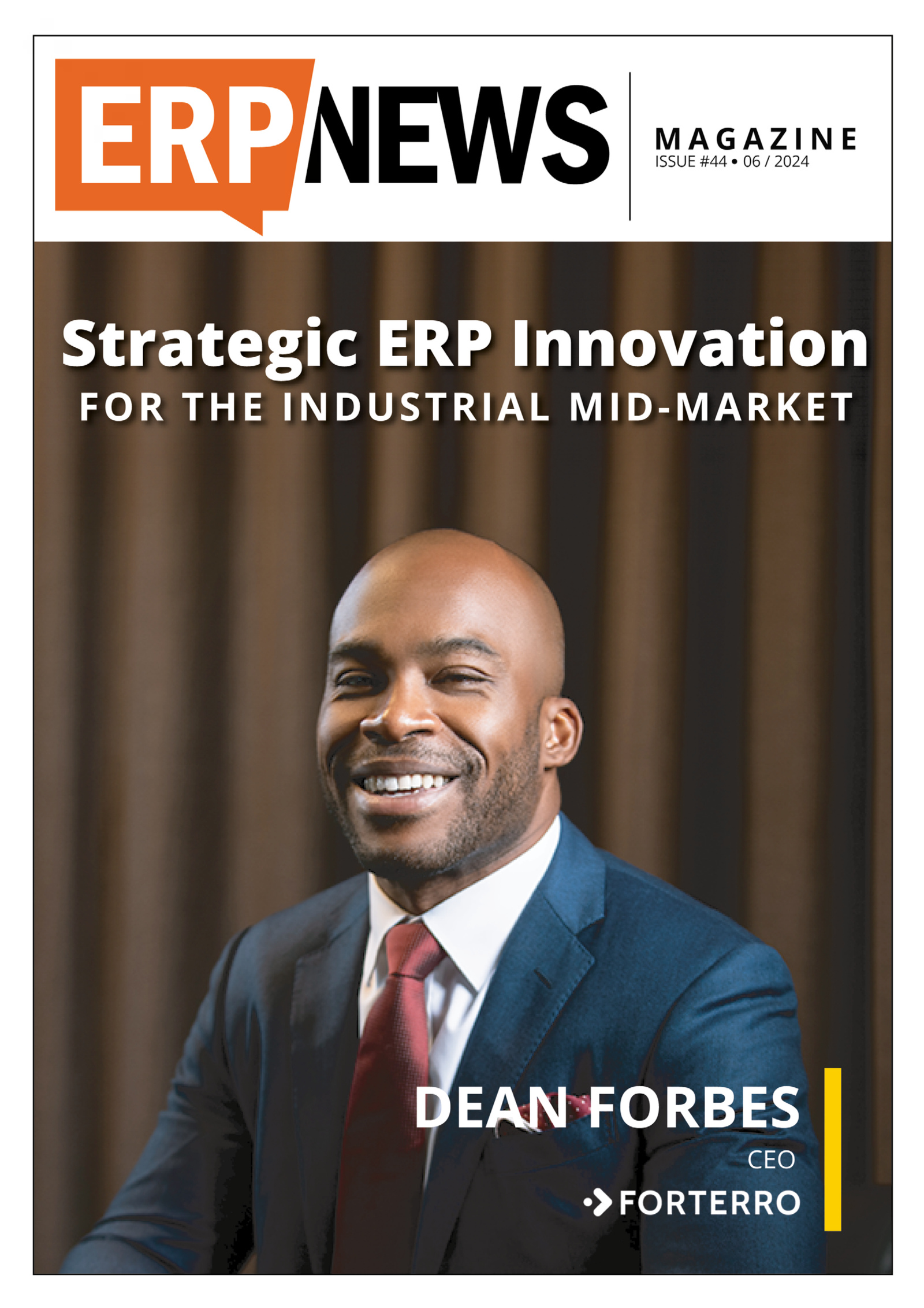 ERP News Magazine Issue 44: Strategic ERP Innovation for the Industrial Mid-Market cover