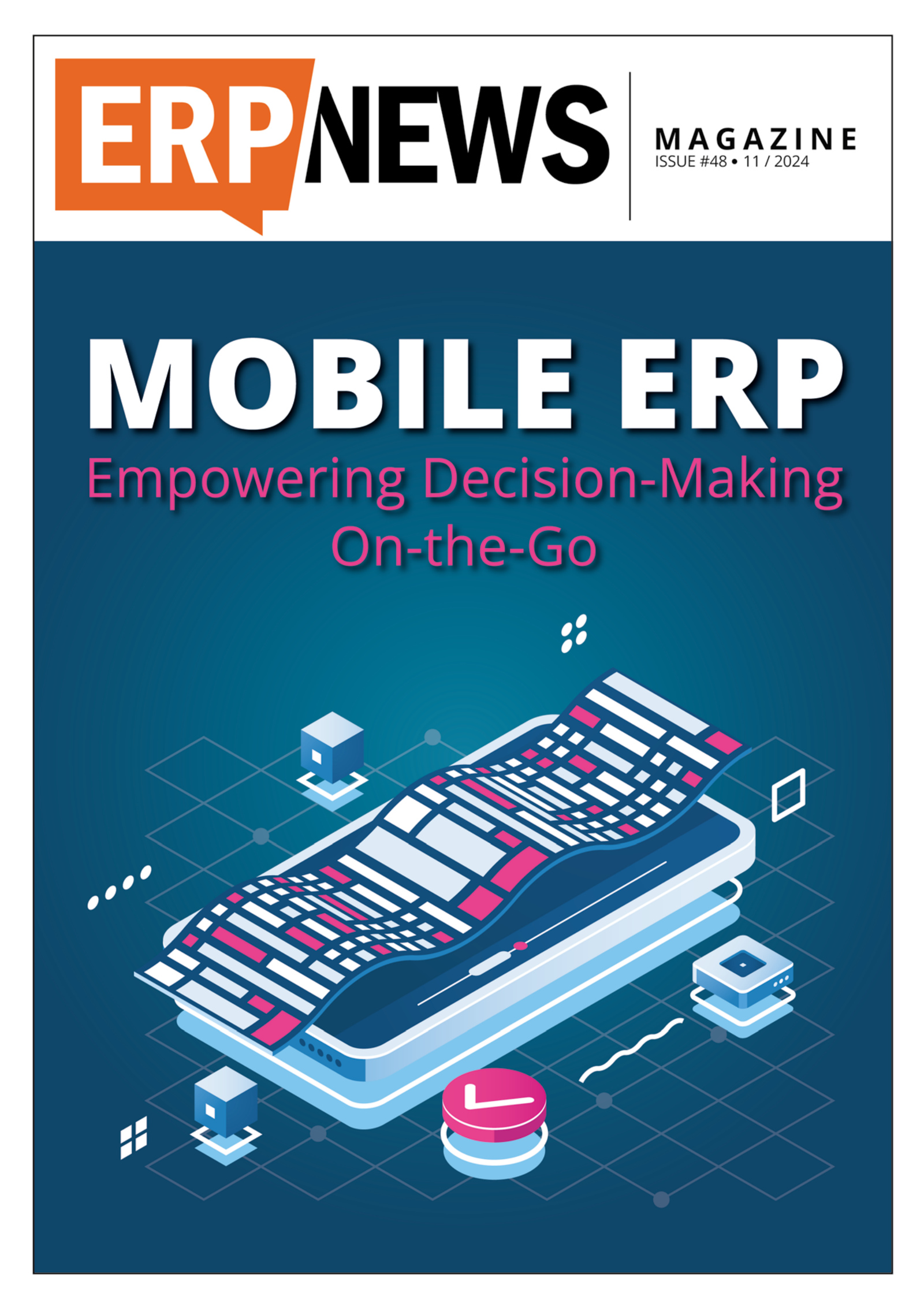 ERP News Magazine Issue 48: Mobile ERP: Empowering Decision-Making On-the-Go cover