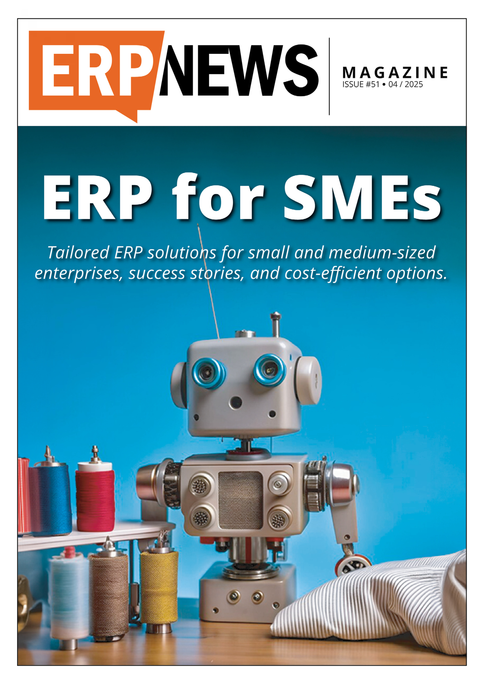 ERP News Magazine Issue 51: ERP for SMEs cover