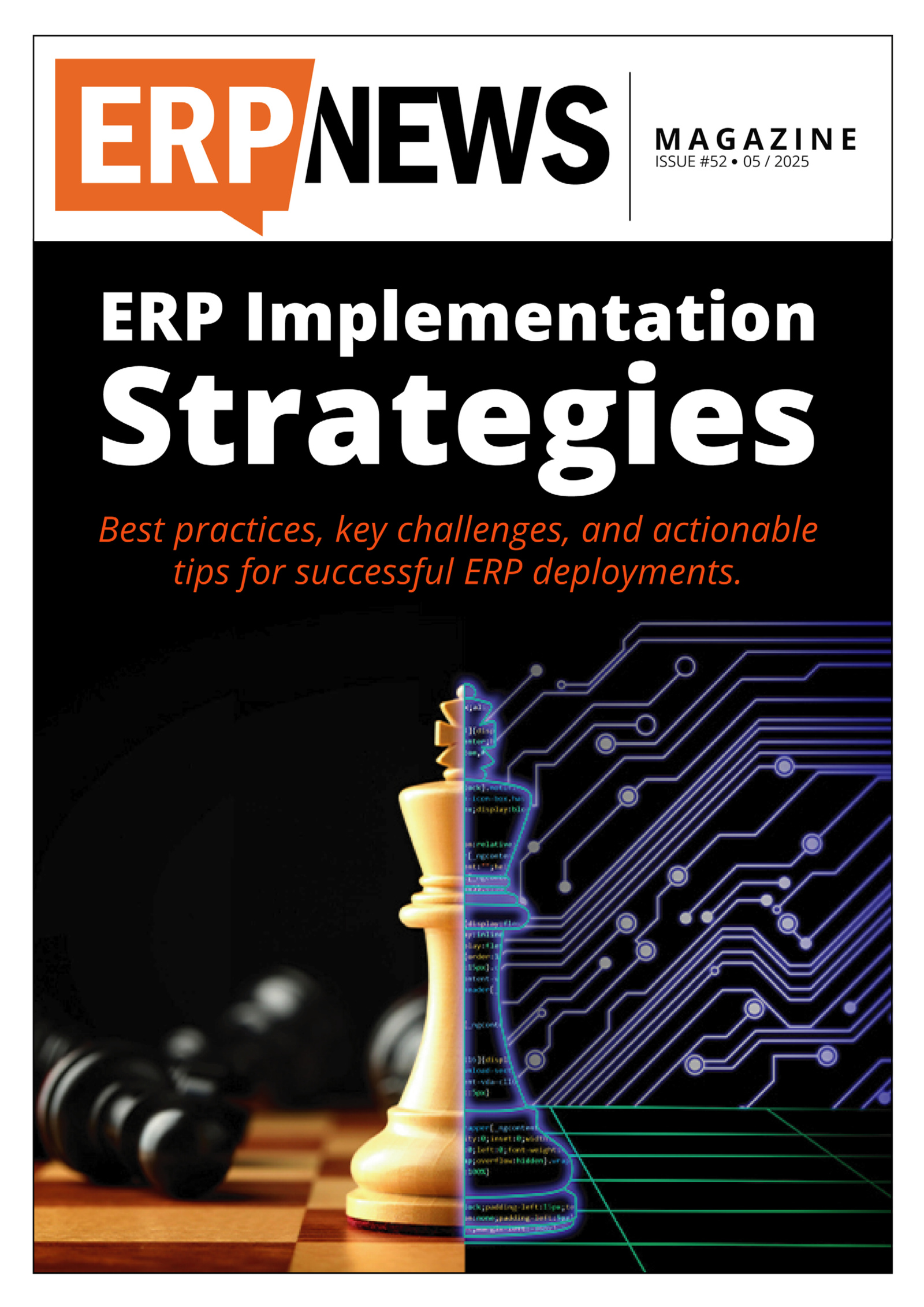 ERP News Magazine Issue 52: ERP Implementation Strategies cover