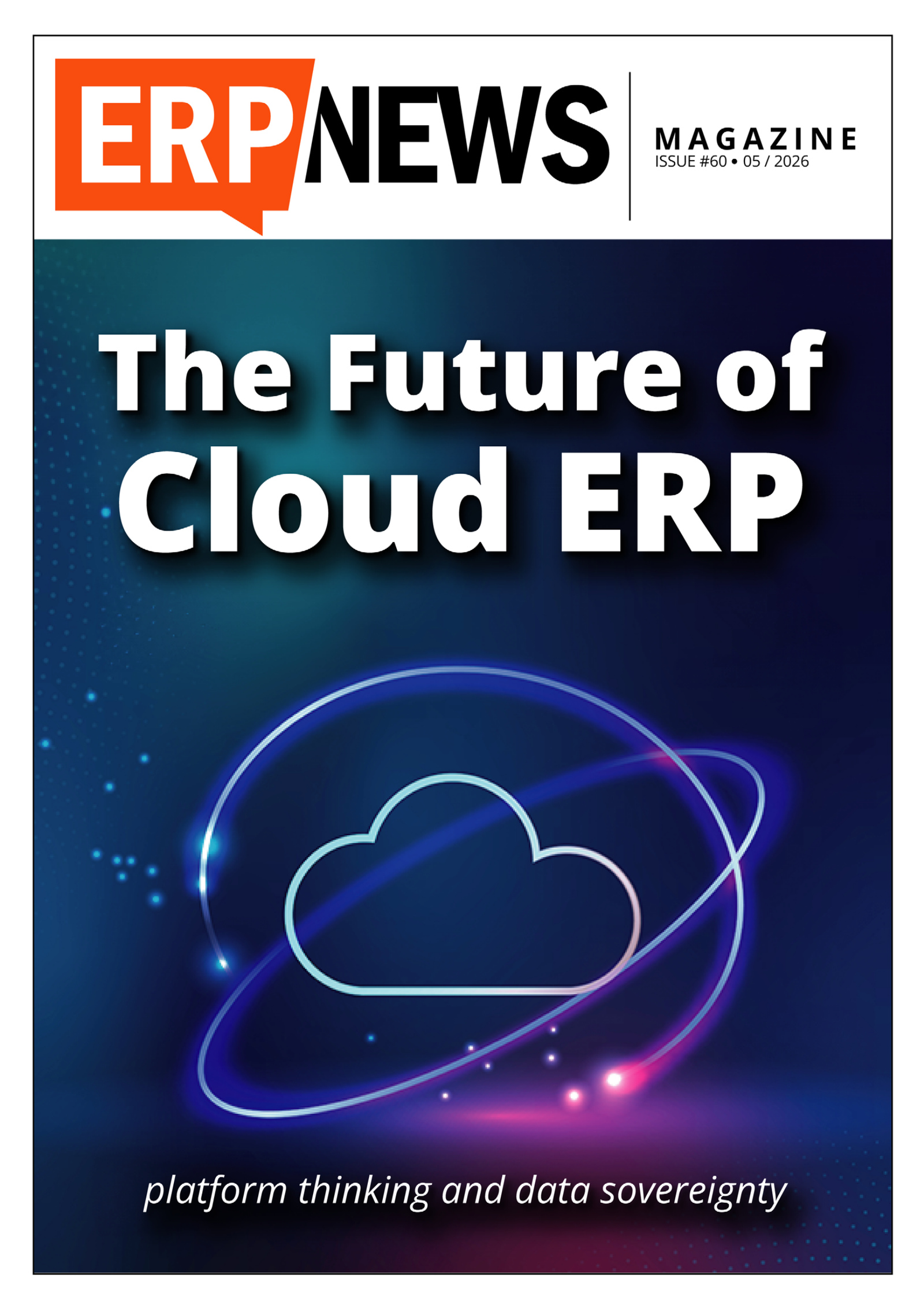 ERP News Magazine Issue 60: The Future of Cloud ERP cover
