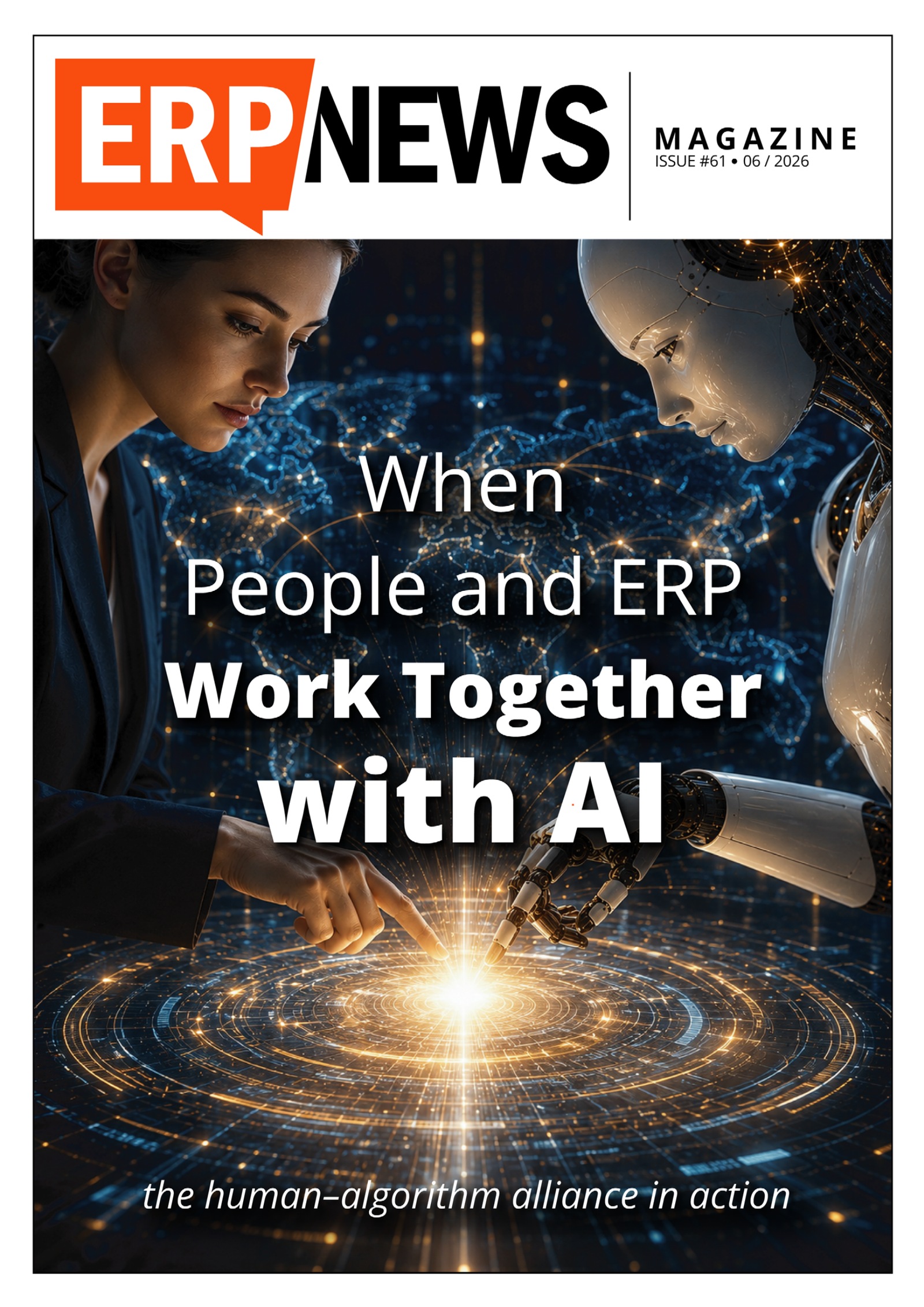 ERP News Magazine Issue 61: When People and ERP Work Together with AI cover
